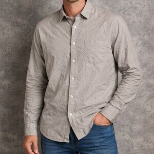 Cerruti 1881 Dress Shirt Mens Long Sleeve XL Cotton Career Button Up Italy